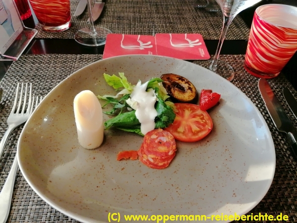 Essen an Bord der Norwegian Getaway