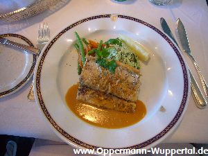 Essen an Bord der Prinsendam