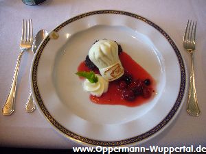 Essen an Bord der Prinsendam