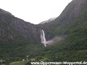 Skjolden - Wasserfall