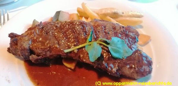 Essen an Bord der Norwegian Encore
