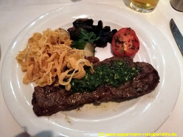 Essen an Bord der Norwegian Encore