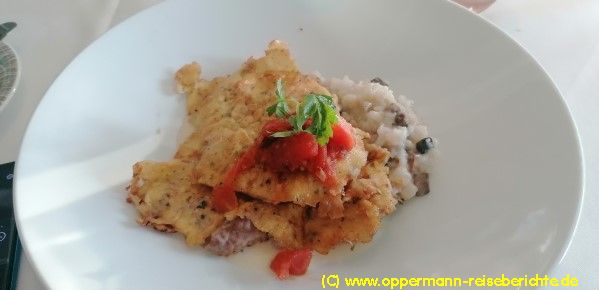 Essen an Bord der Norwegian Encore