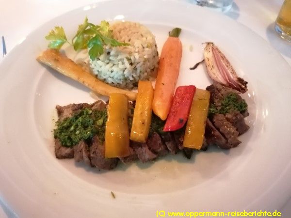 Essen an Bord der Norwegian Encore
