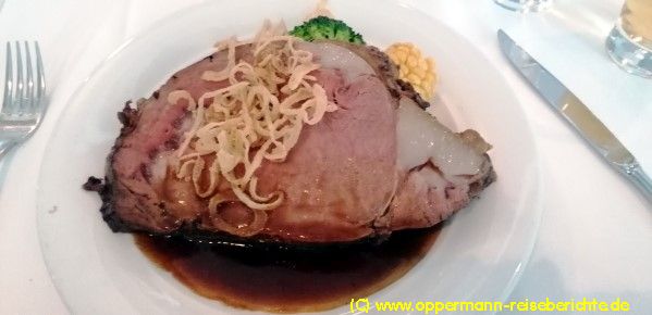 Essen an Bord der Norwegian Encore