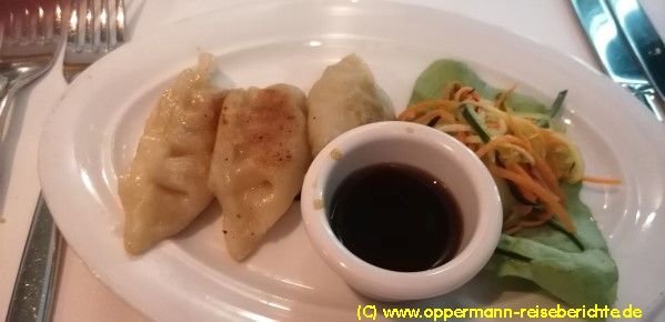 Essen an Bord der Norwegian Encore