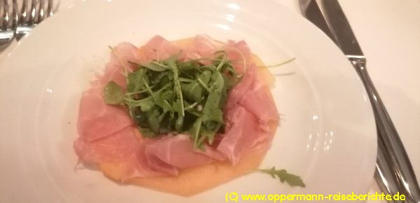 Essen an Bord der Norwegian Encore