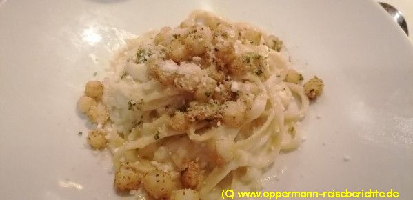 Essen an Bord der Norwegian Encore
