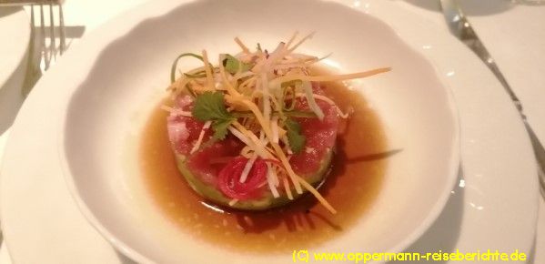 Essen an Bord der Norwegian Encore