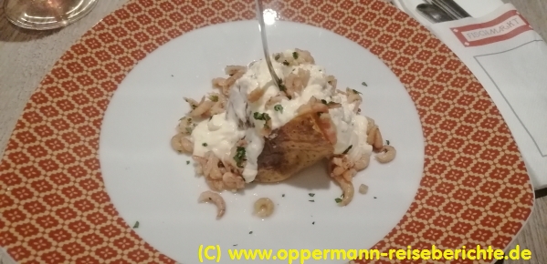 Essen an Bord der Mein Schiff 1