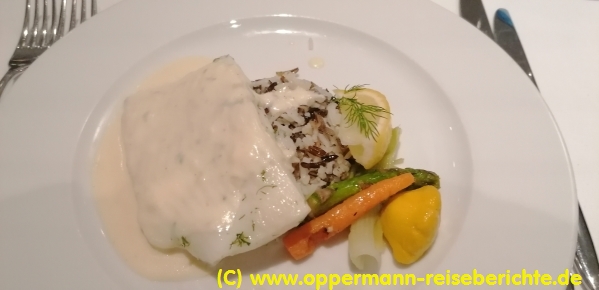 Essen an Bord der Mein Schiff 1