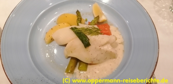 Essen an Bord der Mein Schiff 1