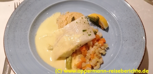 Essen an Bord der Mein Schiff 1