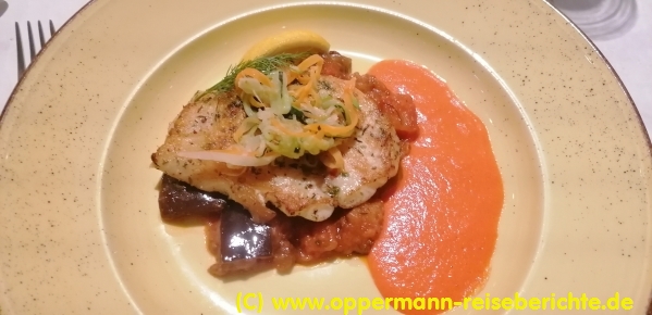 Essen an Bord der Mein Schiff 1