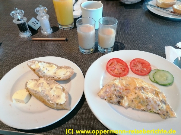 Essen an Bord der Mein Schiff 1