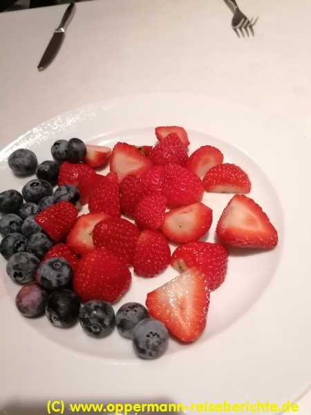 Essen an Bord der Mein Schiff 1