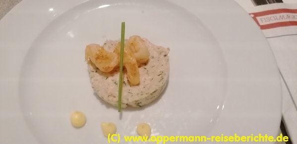 Essen an Bord der Mein Schiff 1