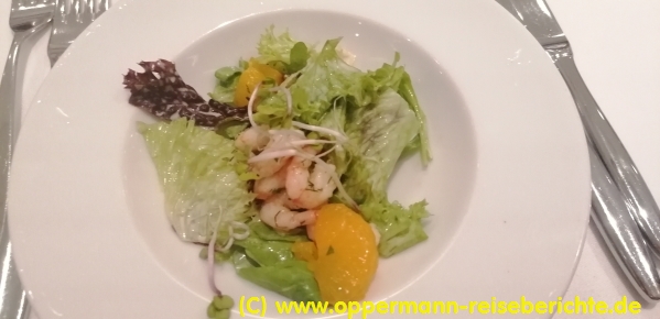 Essen an Bord der Mein Schiff 1