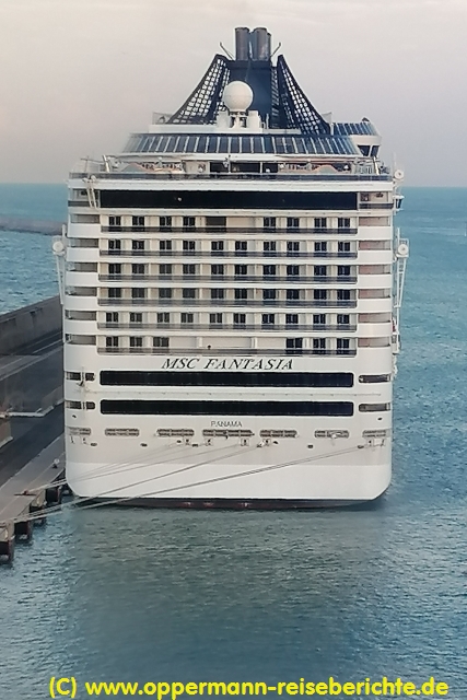 Kreuzfahrtschiffphoto MSC Fantasia