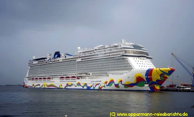 Kreuzfahrtschiffphoto Norwegian Encore