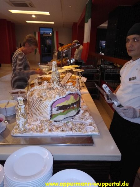 Essen im Hotel Commodore Elite