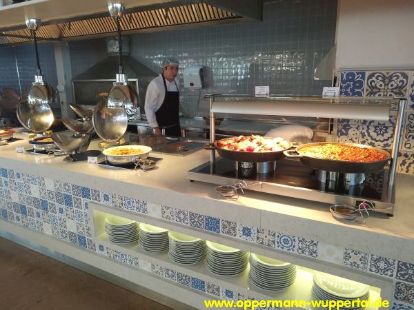 Essen im Hotel Ramada Plaza