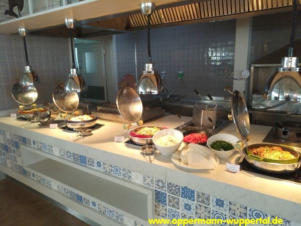 Essen im Hotel Ramada Plaza
