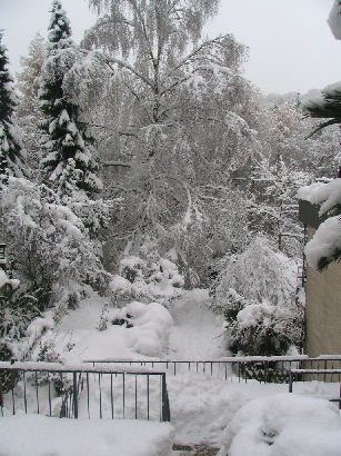 Schnee in Wuppertal